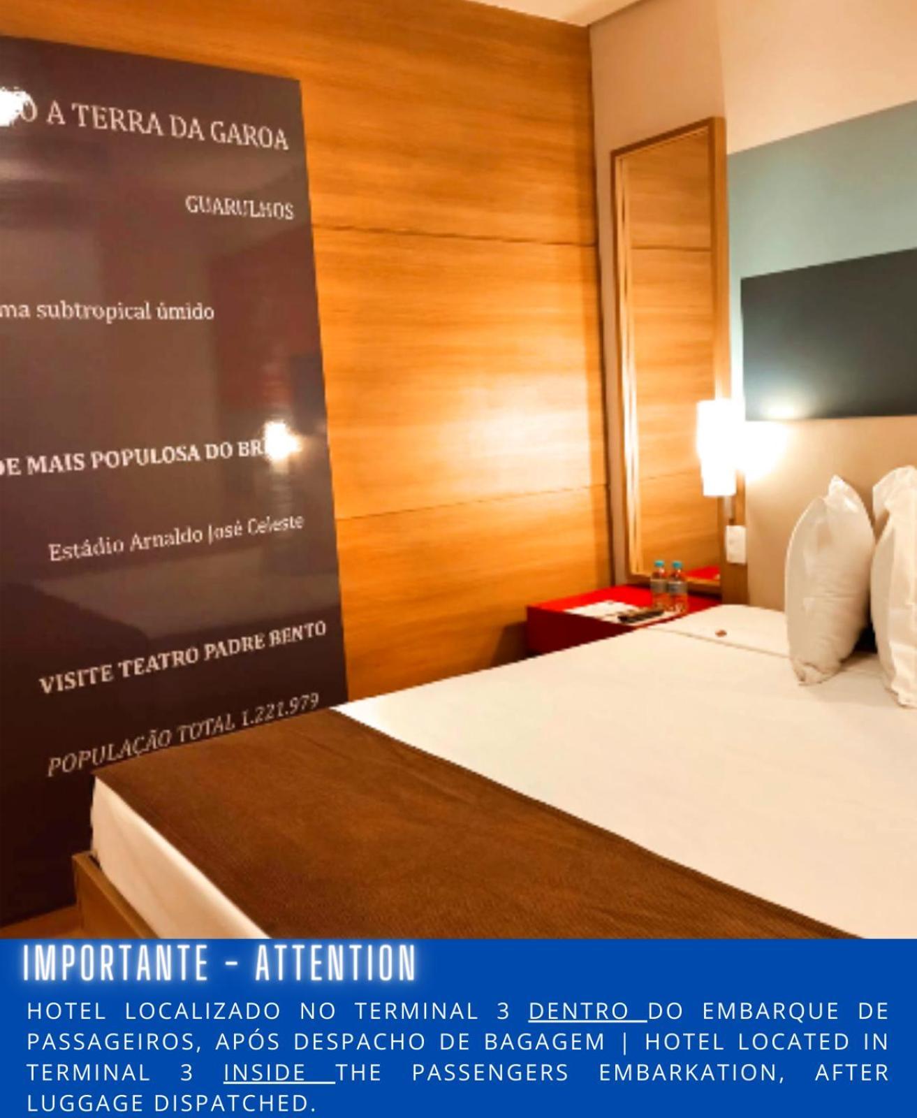 Tryp By Wyndham Sao Paulo Airport - Hotel De Transito Terminal 3 -Lado Ar - Area Restrita A Passageiros Ja Embarcados - Piso 1 Гуарульюс Экстерьер фото