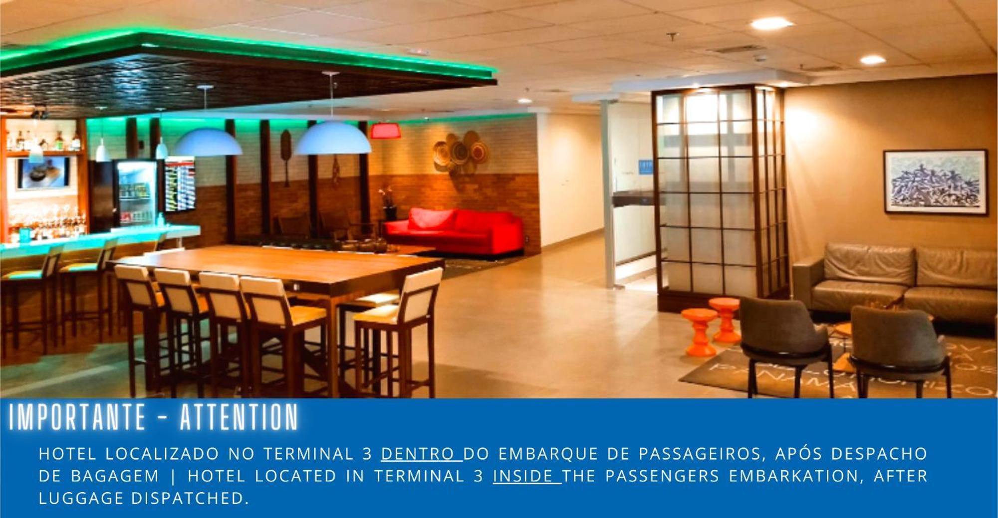 Tryp By Wyndham Sao Paulo Airport - Hotel De Transito Terminal 3 -Lado Ar - Area Restrita A Passageiros Ja Embarcados - Piso 1 Гуарульюс Экстерьер фото
