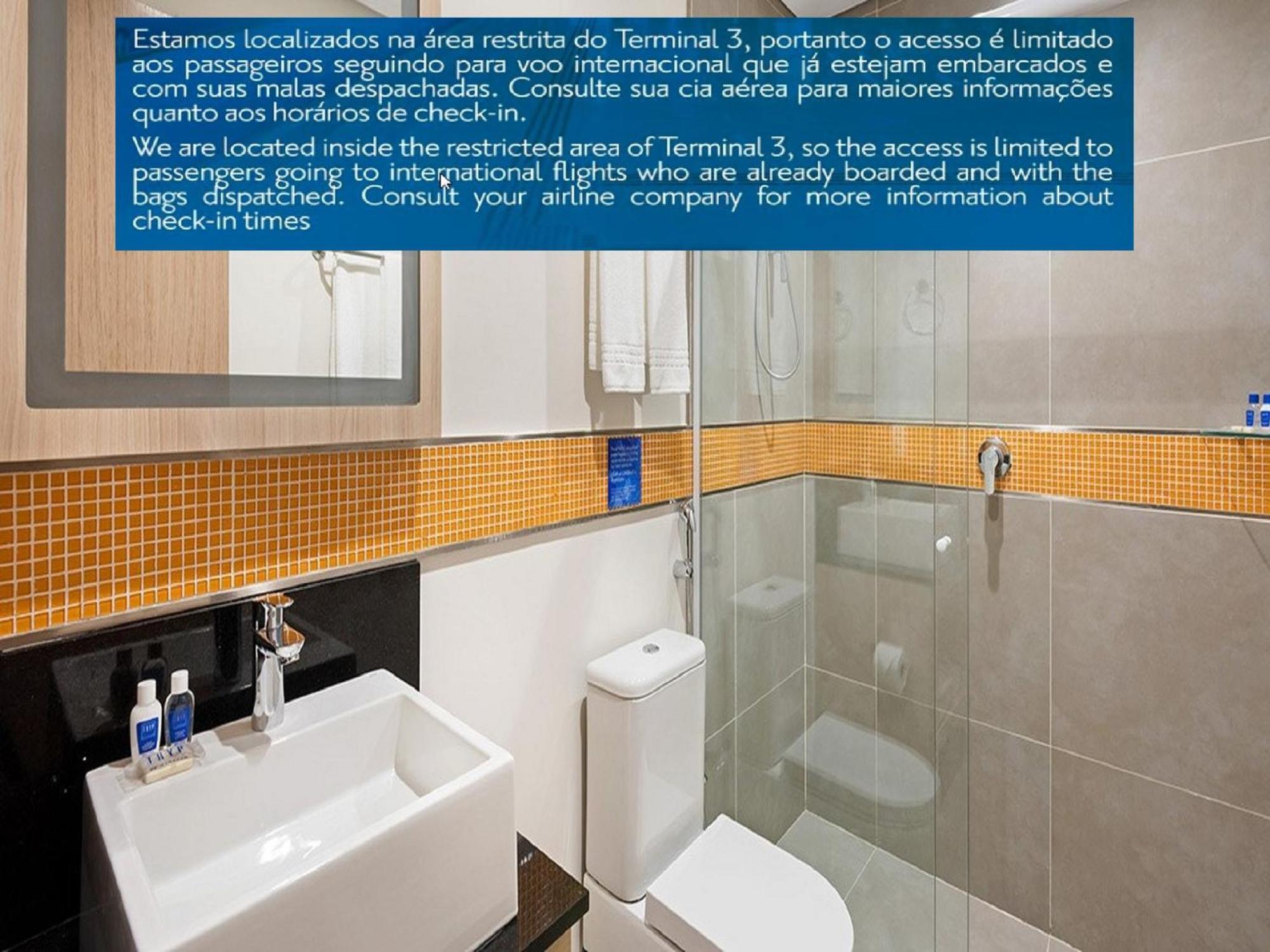 Tryp By Wyndham Sao Paulo Airport - Hotel De Transito Terminal 3 -Lado Ar - Area Restrita A Passageiros Ja Embarcados - Piso 1 Гуарульюс Экстерьер фото