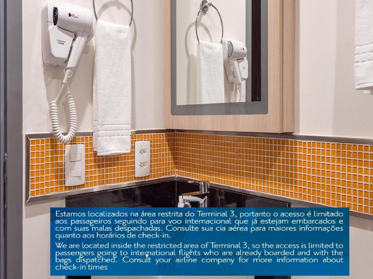 Tryp By Wyndham Sao Paulo Airport - Hotel De Transito Terminal 3 -Lado Ar - Area Restrita A Passageiros Ja Embarcados - Piso 1 Гуарульюс Экстерьер фото