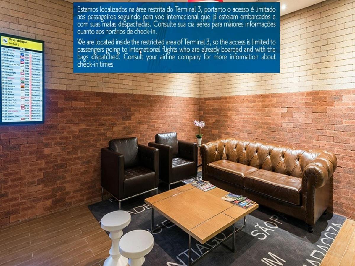 Tryp By Wyndham Sao Paulo Airport - Hotel De Transito Terminal 3 -Lado Ar - Area Restrita A Passageiros Ja Embarcados - Piso 1 Гуарульюс Экстерьер фото