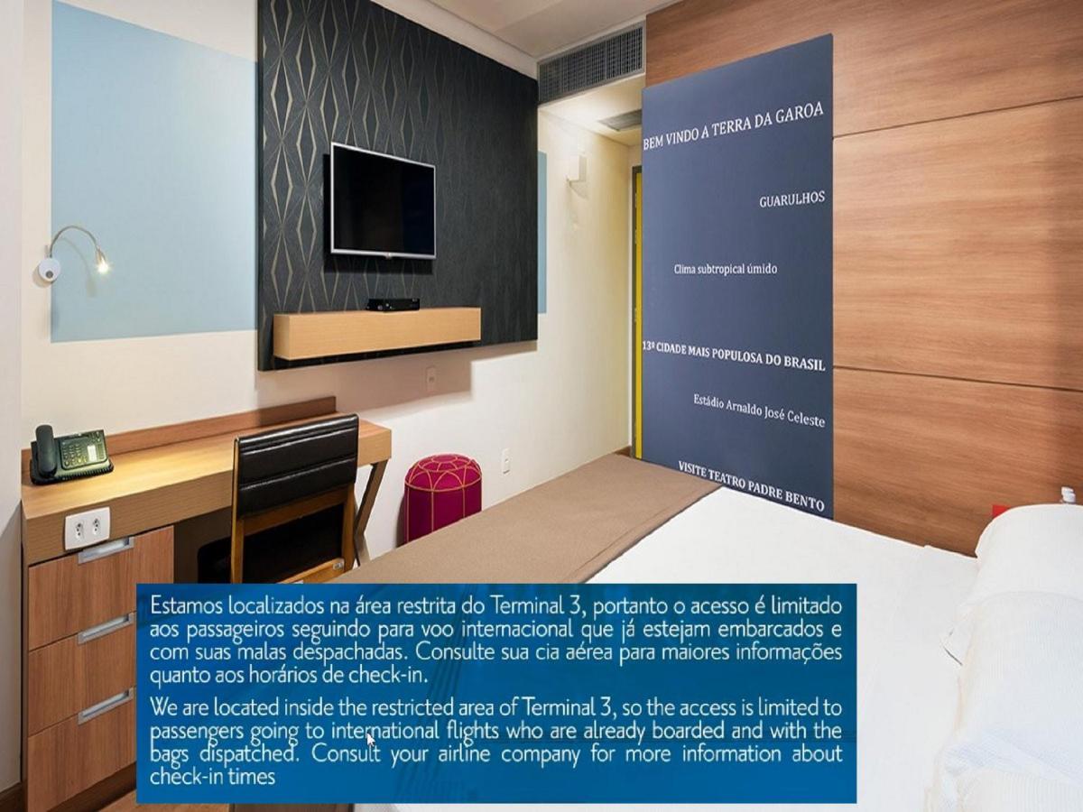 Tryp By Wyndham Sao Paulo Airport - Hotel De Transito Terminal 3 -Lado Ar - Area Restrita A Passageiros Ja Embarcados - Piso 1 Гуарульюс Экстерьер фото